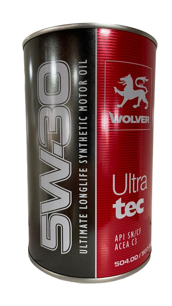ACEITE 5W30 WOLVER ULTRATEC C3 1LT